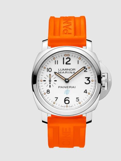 Panerai Luminor Logo 44mm Replica Watch PAM00778 CAOUTCHOUC ORANGE